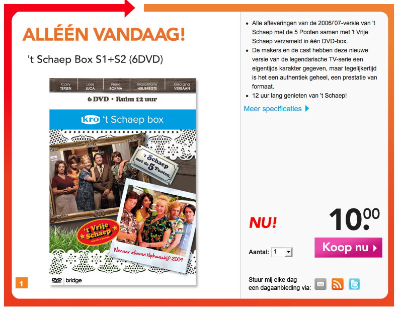dagaanbieding Blokker